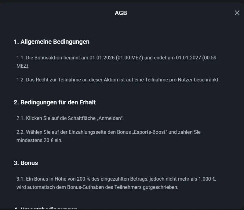 Die wichtigsten Faktoren bei den Umsatzbedingungen